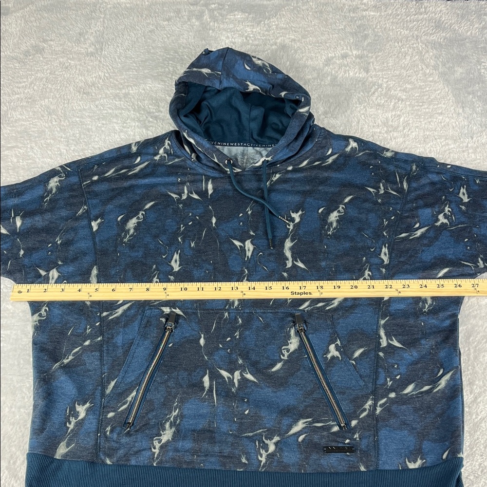 Nine West Active Women's Size 2X Navy Hoodie - Picture 7 of 8
